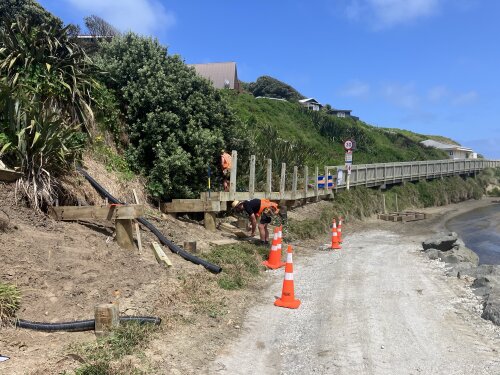 Baylys Beach boardwalk extension update 